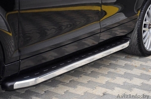 Боковые подножки,  пороги для Audi Q7. #1501510