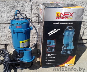 Насос фекальный грязевый водяной погружной 3350 Вт. Польша #1381961