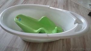 Детская ванночка с горкой для купания #1505482