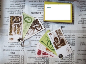 Брелок из банкнот СССР 10 и 25 руб,  сделай сам. #1504565