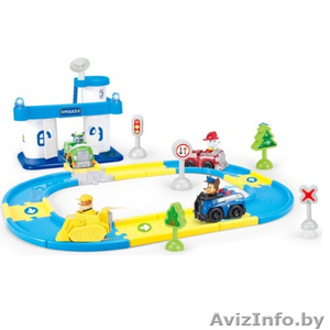 Полицейская станция + 4 машинки (Щенячий патруль) #1512667