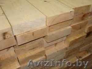 Пиломатериалы: доска пола,  бруски Лепель,  Россоны,  Глубокое и другие города #1507611