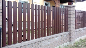 Штакетник металлический 96/112/121мм #1510428