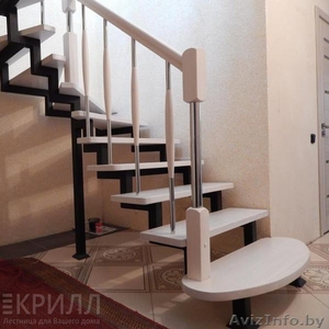 Лестницы деревянные и металлические от компании