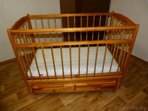Продам детскую кроватку с матрасиком #1509350