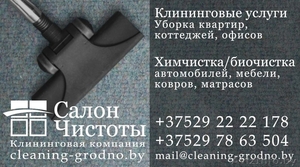 Клининговые услуги - Химчистка    #1511614