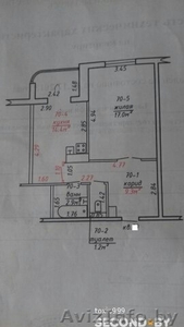 Продам однокомнатную квартиру в Барановичах #1507494