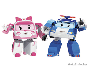 2 игрушки Поли Робокар со скидкой Поли,  Эмбер #1513593