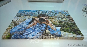 ФотоМозаика - картина из Ваших фотографий на холсте для любого праздника #1517315