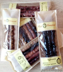 Сладкие и полезные подарки. Чурчхела,  пастила. #1517999