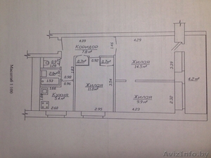 СРОЧНО 3-хкомнатная квартира в центре г. Солигорск #1514140
