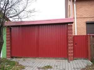 Распашные ворота (въездные и гаражные) #1514777