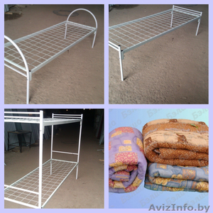 Односпальная кровать эконом класса. #1518158