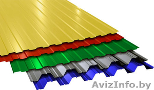 Профнастил (профлист)  для кровли и забора. Доставка. #1515708