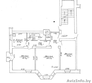Комната 18, 4 кв.м. в 3х комнатной квартире в центре г. Гродно #1514678