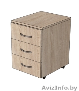 Тумба подкатная на три шуфлядки #1513951