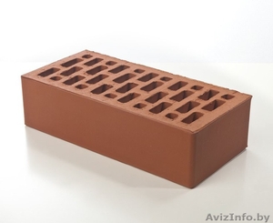 Кирпич облицовочный красный Braer #1521479