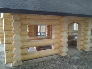 Срубы для дома , бани , беседки из кругляка ручной обработки #1526424