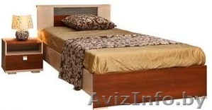 кровать односпальная с матрасом  #1528099