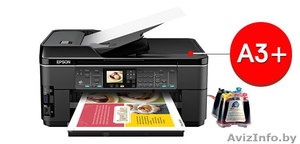 Продам МФУ А3 формата Epson WF-7510 с СНПЧ   #1523342