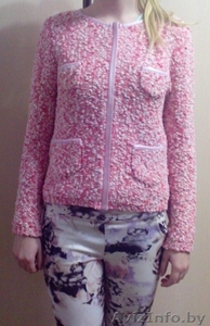 Кофта вязаная на замочке #1522025