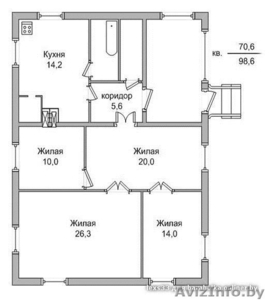 Продам дом в г Мосты #1534148