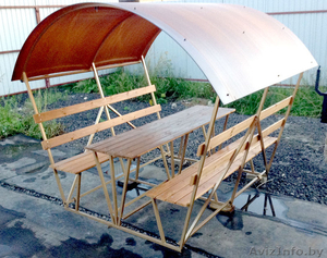 Беседка оцинкованная разборная #1529488