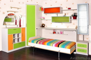 Детская откидная кровать (одноярусная) #1530087