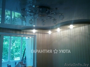 Двухуровневые натяжные потолки. Новоселам скидки #1532661