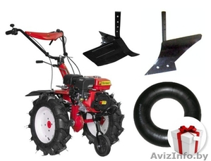 Мотоблок FERMER FM-702MSL + Плуг,  Окучник, Камера для колеса в ПОДАРОК #1533081