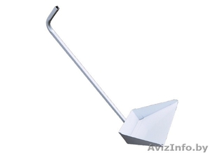 Совок металлический с длинной ручкой #1538537