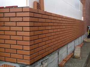 Кладка стен,  перегородок из кирпича #1537070