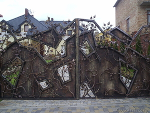 Изготовление кованых ворот #1536002