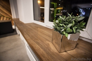 Подоконник из массива дерева. #1538984