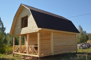 Сруб ДОМА или БАНИ из бруса недорого.Доставка и установка #1539453