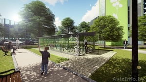 Крытая велопарковка #1543512