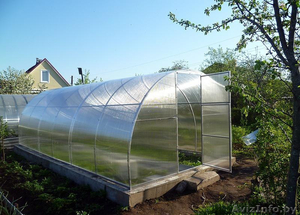 Долговечные теплицы из поликарбоната,  от 30 лет срок службы #1544833