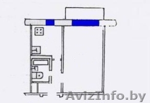 Продается малосемейка на 6 этаже кирпичного дома #1542983