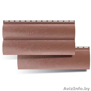 Сайдинг Альта-Профиль Блокхаус Двупереломный #1544474