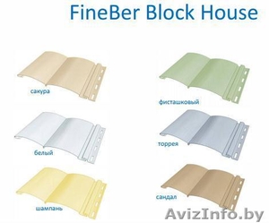 Сайдинг «FineBer» BlockHouse  #1544459