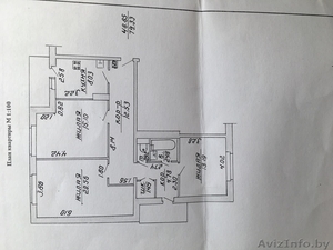 3-хкомнатаня квартира #1543733