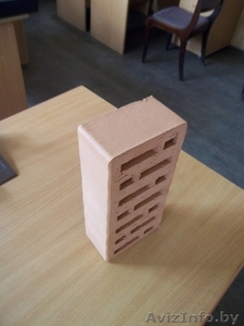 Кирпич пустотелый одинарный (Производства Оболь) #1542203