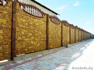 Декоративные заборы из железобетона в Гродно #1550328