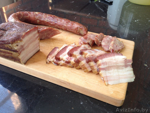 Мясо,  сало,  рыба копчёная #1553041