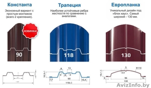 Металлоштакетник от производителя #1555003