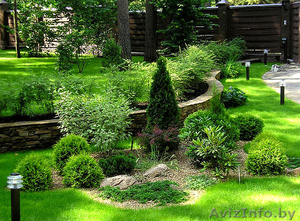 Улучшение ландшафта участка  с использованием методов геопластики. #1550755