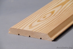 Имитация бруса (фальш-брус) из лиственницы сибирской #1548852