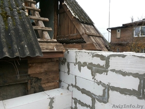 Незавершенный дом с участком в центре Гродно,  ул. Ватутина #1554878