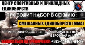 СМЕШАННЫЕ ЕДИНОБОРСТВА (ММА) В МИНСКЕ #1553881