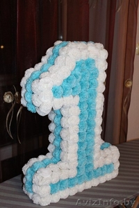 Продам объемную единичку на годик #1551924